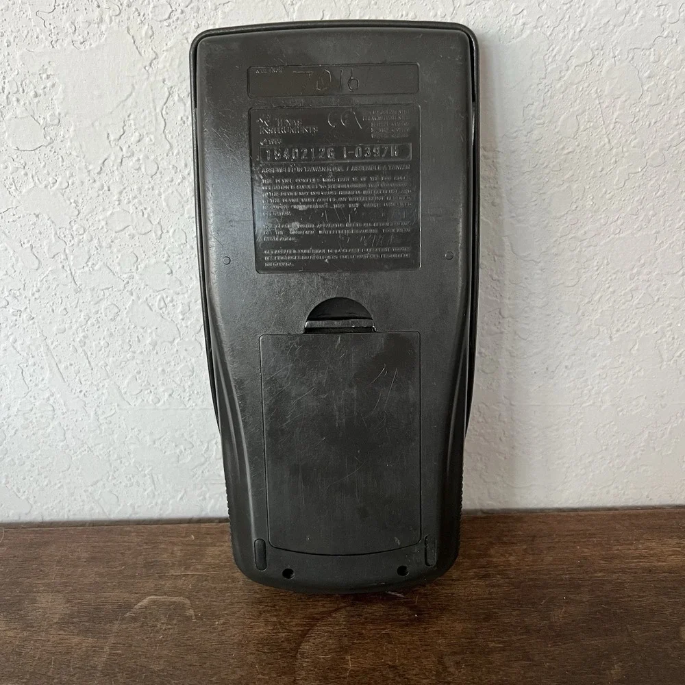Texas Instruments TI-83 Plus Black Graphing Calculator w/ Cover‎ Tested Working